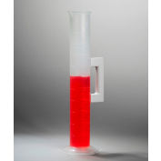 Bel-Art F28461-1000 Holdfast polypropylène cylindre gradué, capacité de 1000ml, 10ml Graduation