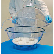 Bel-Art F42029-0000 Techni-Dome® Polycarbonate dessiccateur à vide (1 gaz Port), 2,3 pi³.