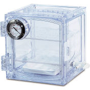 Bel-Art F42400-4001 Lab Companion Clear Polycarbonate Vacuum Desiccator Cabinet, 11 Liter