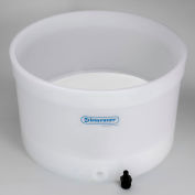 Bel-Art H14621-0000 Buchner Table-Top Funnel with Coarse Porosity Fixed Plate, 18" I.D., 11.5"H
