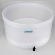 Bel-Art H14627-1610 Buchner Table-Top Funnel with Perforated Removable Plate, 24" I.D., 13"H