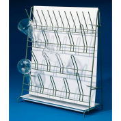 Bel-Art H18805-0000 Poxygrid Labware Drain Stand, 16-3/4"L x 6-1/2"W x 19"H, 14 Supports & 12 Pins