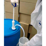 Bel-Art Poly-Hand Pump 327870000, Polyethylene, Fits 20 Liter (5 Gal.) Carboy, 1/PK