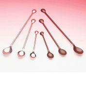 Bel-Art H36729-0015 Stainless Steel Double-Ended Spoons, 0.5ml and 2.0ml Capacity, 2/PK