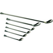 Bel-Art H36806-0015 Stainless Steel 10ml Ellipso-Spoon and Spatula Samplers, 15cm Length, 1/PK
