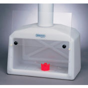 Bel-Art H50000-0002 Small Molded Benchtop Fume Hood with Acrylic Sash, 27"W x 13"D x 22"H