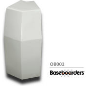 Baseboarders® Outside 135° Corner For Premium OB001 Bay Window