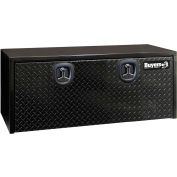 Buyers Steel Underbody Truck Box W/ Diamond Tread Aluminum Door - Black 18x18x48 - 1702510