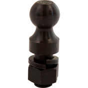 Acheteurs produits 2-5/16" boule d’accroc noir w / 1-1/2 tige, capacité de 30 000 lb - 1802056