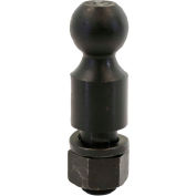 Acheteurs produits 2-5/16" boule d’accroc noir w / 1-1/2 tige, capacité de 30 000 lb - 1802061