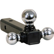 Acheteurs produits Tri-boule attelage-solide tige w / boules de Chrome - 1802205