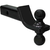 Buyers Products Towing Ball Mount w/ Dual Black Balls - 1-7/8" And 2" Balls - 1803210