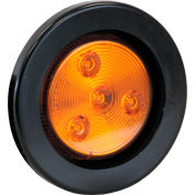 2-1/2" 1er tour a mené la lumière ambre marqueur W / oeillet & Plug - Qté Min 6