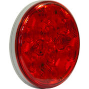 4" Round 10 Led Red Stop-Turn Tail Light - Min Qty 100