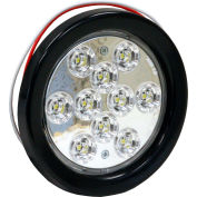 4" Round 10 LED Clear Backup Light - 5624310