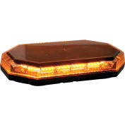 Buyers LED Rectangular Amber Mini Lightbar 10-30VDC - Magnetic 56 LEDs - 8891060