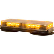 Buyers LED Rectangular Amber Mini Lightbar 12VDC - 18 LEDs - 8891090