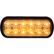 Acheteurs à LED rectangulaire ambre Strobe Light 10-30 VDC - 12 LED - 8891600