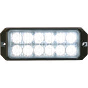 Acheteurs LED rectangulaire clairement Strobe Light 12-24VDC - 12 LED - 8891701