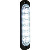 Acheteurs LED rectangulaire clairement demi-hauteur stroboscope 12V - 6 LEDs - 8891911