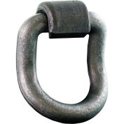 Produits acheteurs B5055 Weld-On Forged 1" D-Ring avec 55 degrés Angle - Gris