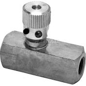 Hydrastar Flow Control Valve, F600sae, Steel Flow Control Valve, #6 Sae - Min Qty 2