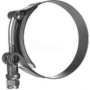 Hydrastar T-Bolt Clamp Hc100, 1-1/2" diamètre Nominal, 1,25" Min Dia, 1,49" Max Dia - Qté Min 14