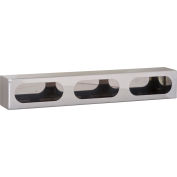 Triple boite à lumière ovale en acier inoxydable - LB3253SST
