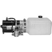Buyers Manual 3-Way Release Valve DC Power Unit, PU311, Gal Poly Reservoir, .250"/.375" NPTF Outlets