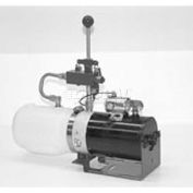 Buyers Manual 3-Way Valve DC Power Unit, PU5003, 1.36 Qt Poly Reservoir, .250" NPTF Outlet