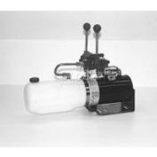 Buyers Manual 4-Way/3-Way Valve DC Power Unit, PU5007, 1.8 Qt Poly Reservoir, .250" NPTF Outlet