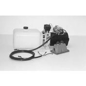 Buyers Electric 4-Way Function DC Power Unit, PU642, 0.86 Gal Poly Reservoir, .250" NPTF Outlets