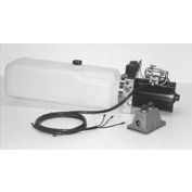 Buyers Electric 4-Way Function DC Power Unit, PU642LR, 1.87 Gal Poly Reservoir, .250" NPTF Outlets