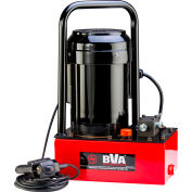 Pompe électrique hydraulique BVA, 0,5 HP, 1 gallons, vanne de vidange à 2 voies / 2 positions