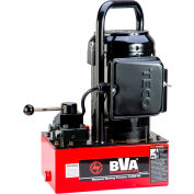 Pompe électrique hydraulique BVA, 0,5 HP, 1 gallons, vanne manuelle 4 voies / 3 positions