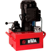 BVA Hydraulic Electric Pump, 1.5 HP, 3 Gallon, 3 Way/3 Position Manual Valve