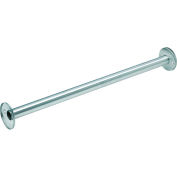 Bradley Corporation 36"W Douche Rideau Rod, Acier inoxydable - 953-036000
