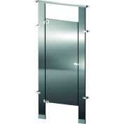 Bradley Stainless Steel 36" Wide Complete Between Wall Compartment, Satin Brushed - BW13660-SS