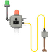 Bradley S19-324EGW Emergency Signaling System, Eye or Eye/Face Wash, Green Beacon with Area Light