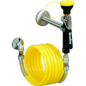 Bradley S1944011CBC Wall-Mounted Hand-Held Hose Spray with 12' Hose
