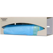 Bowman® Single Bag Dispenser, 10-1/16"W x 3-7/8"D x 3-1/2"H, Quartz Beige
