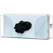 Bowman® Glove Box Dispenser - Single 10.45"W x 4.85"H x 3.7"D, Clear