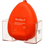 Bowman® CPR Mask Dispenser 5.2"W x 2.85"H x 2.5"D, Clear