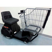 Électro cinétique Technologies EZ-Shopper épicerie électrique chariot EZS-1772-8000-BL noir 750 lb Cap.
