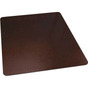 ES Robbins® bureau chaise tapis pour tapis - 46 "x 60" - Bronze - bord droit