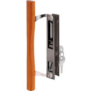 Poignée de porte Prime-Line® défini, RAS, w/bois C tirer et la touche noire moulé sous pression, 1032