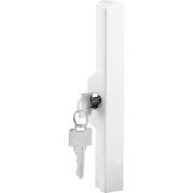 Porte coulissante Prime-Line® dehors de Pull, w/Key, blanche moulé sous pression, C 1120