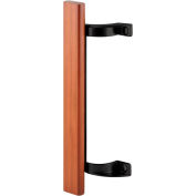 Gérer les Prime-Line® porte coulissante Pull, 6-1/2" HC, bois, miniature, noir, C 1190