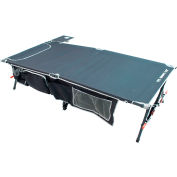 RIO Gear Smart Camping Cot C602-410-1 Gris 600 Lbs Capacité 85"W x 39"D x 22"H