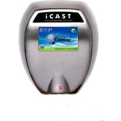 COMAC ICAST High Velocity Hand Dryer with 5" Screen 120-240V Brushed Stainless - C-400220000